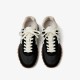 Black White Retro Patchwork Lace-up Sneakers For Women