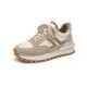 Non-slip Chunky Brown Beige Sneakers for Women