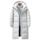 Fashion Long down White jacket For Men