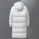 Fashion Long down White jacket For Men