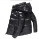 Men's short Black down jacket For Men